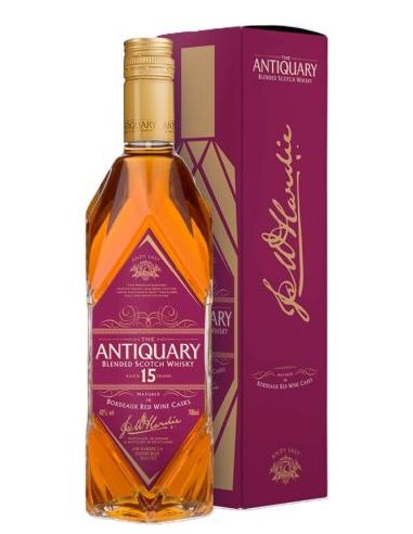 Whisky blended the antiquary 15 yo 43% vol c/e