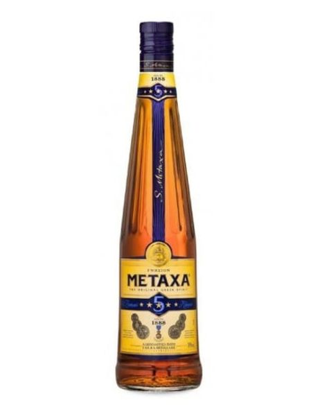 METAXA 5 STARS 38% VOL 1 L