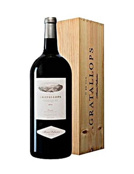 Botella vino Priorat GRATALLOPS 2022 MAGNUM TINTO CAJA MADERA