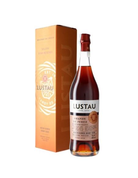 Botella brandy con estuche LUSTAU BRANDY SOLERA GRAN RESERVA FINEST SELECTION