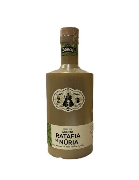 Botella licor CREMA DE RATAFIA DE NURIA