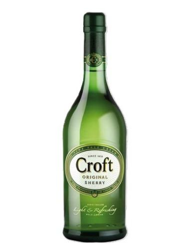 Botella vino generoso de licor CROFT ORIGINAL PALE CREAM 1 L