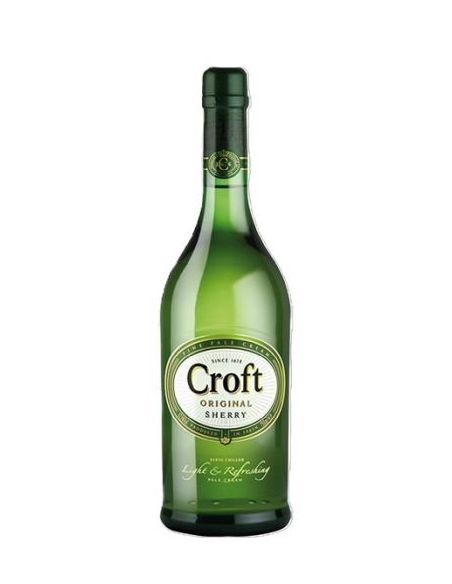 Botella vino generoso de licor CROFT ORIGINAL PALE CREAM 1 L