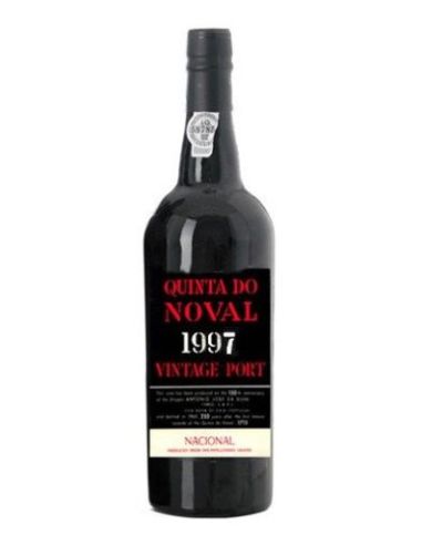 Botella vino Oporto Portugal QUINTA DO NOVAL NACIONAL VTGE PORT 1997