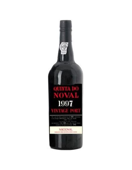 Botella vino Oporto Portugal QUINTA DO NOVAL NACIONAL VTGE PORT 1997