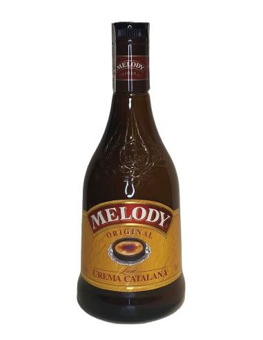 Botella licor de crema MELODY CREMA CATALANA