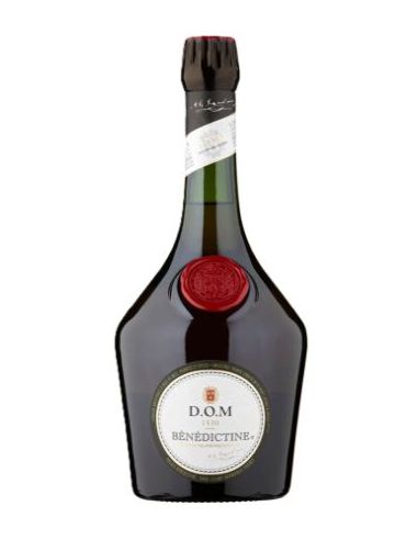 Botella licor de hierbas DOM BENEDICTINE