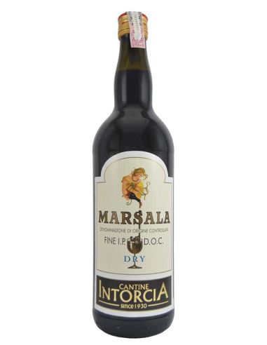 Botella generoso italiano MARSALA INTORCIA 1 L