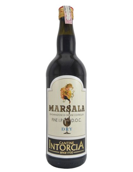 Botella generoso italiano MARSALA INTORCIA 1 L