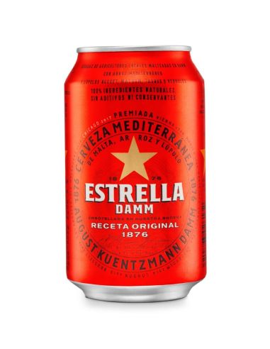 ESTRELLA DAMM LLAUNA  33 CL