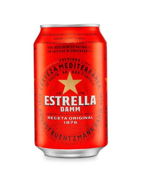 ESTRELLA DAMM LATA 33 CL