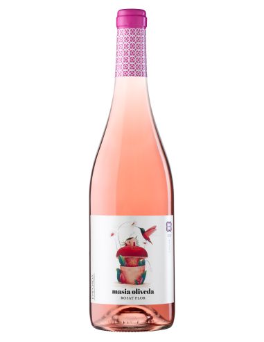 Vino del empordà mo rosat flor rosado