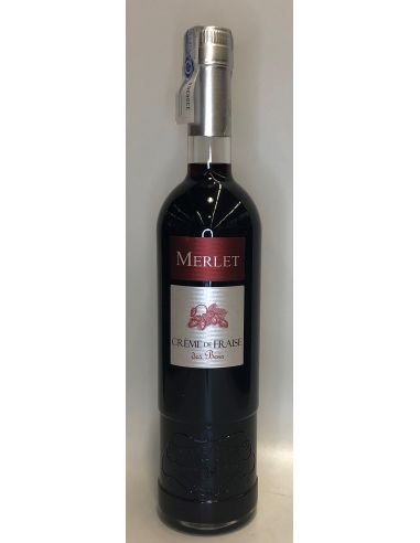 MERLET CREME DE FRAISE 18% VOL 70 CL